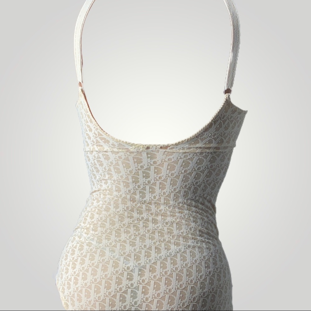 SOLD π£ Dior Trotter Monogram Christian Dior Bodysuit - Picture 3 of 7